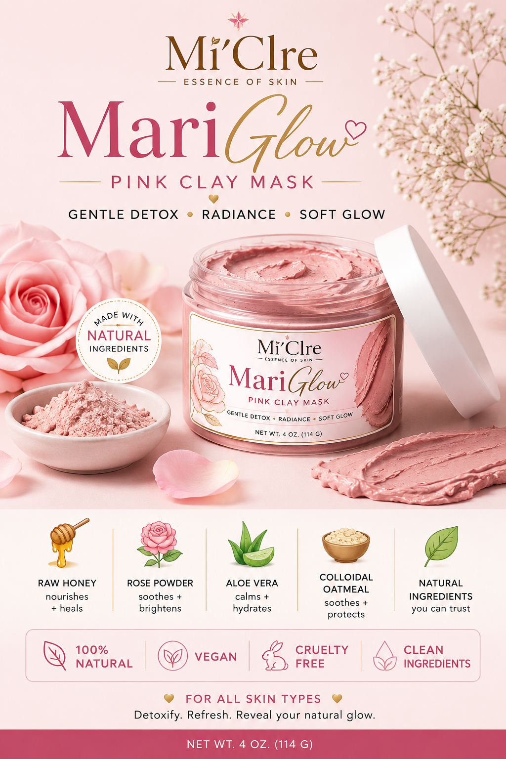 MariGlow Clay Mask